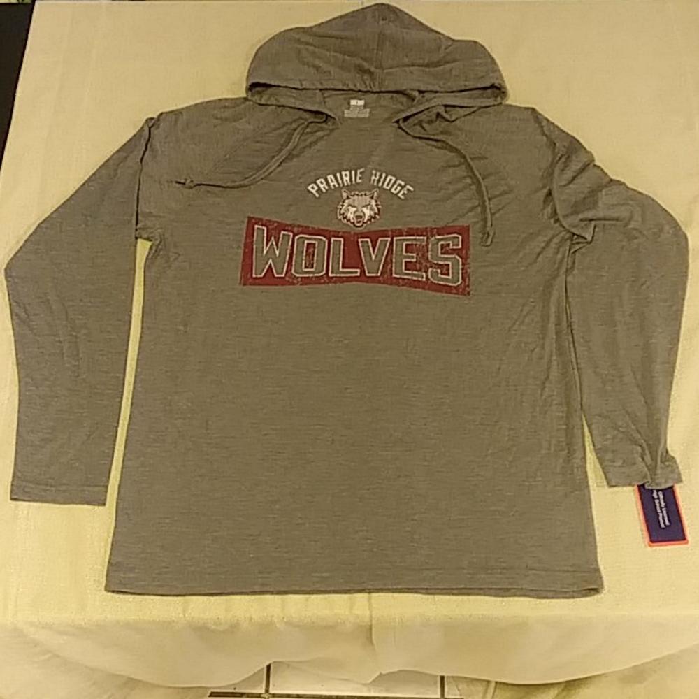 Prairie Ridge Wolves NFHS Long Sleeve Hoodie